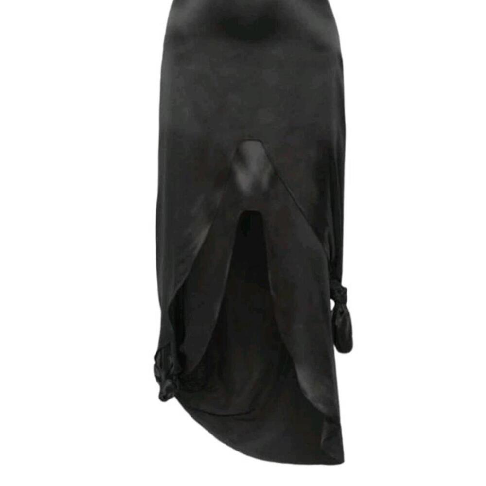 Marques Almeida NWT A-symmetrical midi silk-satin skirt size-6
